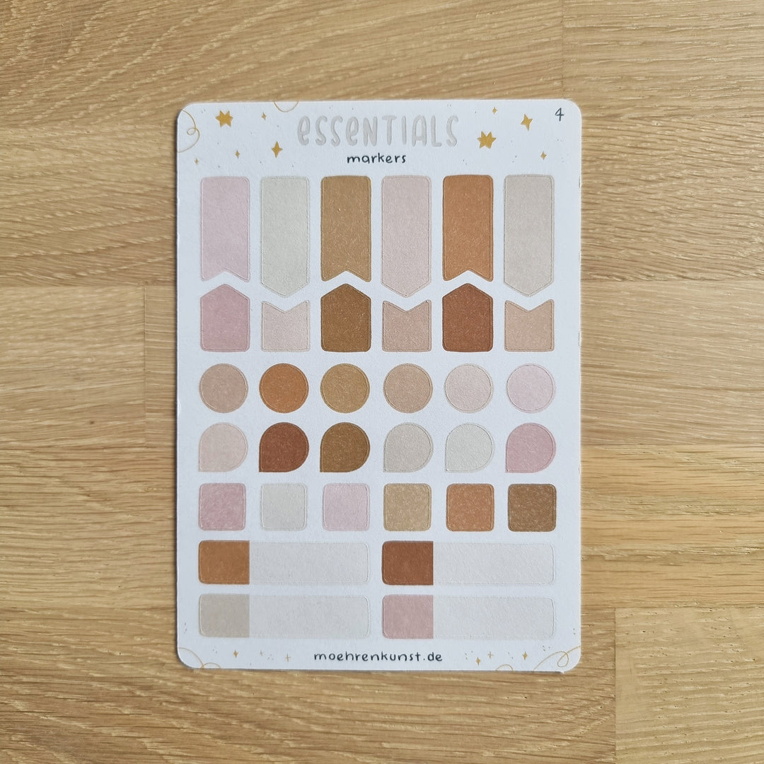 Essentials - Markers | Planner Stickers for your Journal