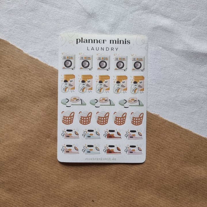 Planner Minis - Laundry NEW | Planner Stickers for your Journal