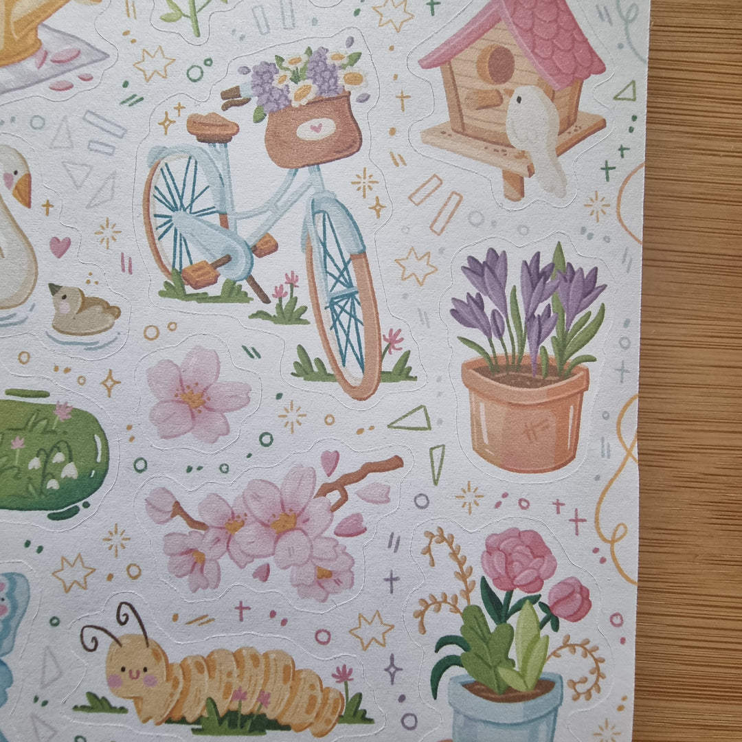 Sticker Sheet - Spring Days | Planner Stickers for your Journal