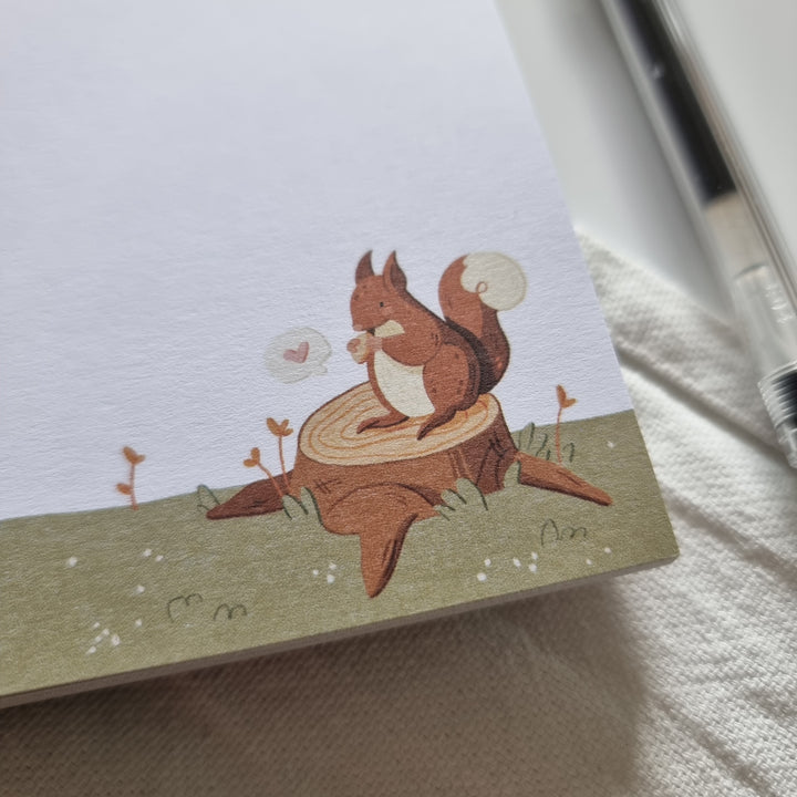 Notepad 11 | Squirrel