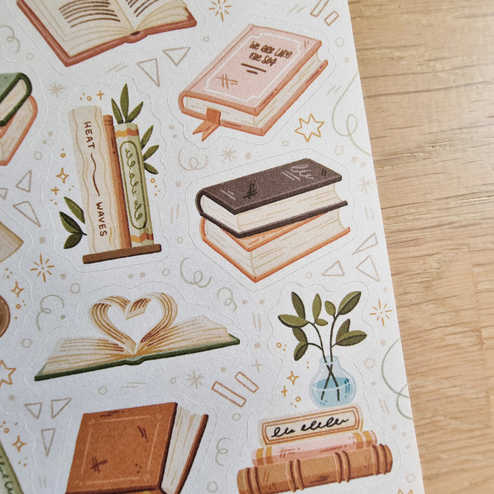 Sticker Sheet - Books NEW | Planner Stickers for your Journal