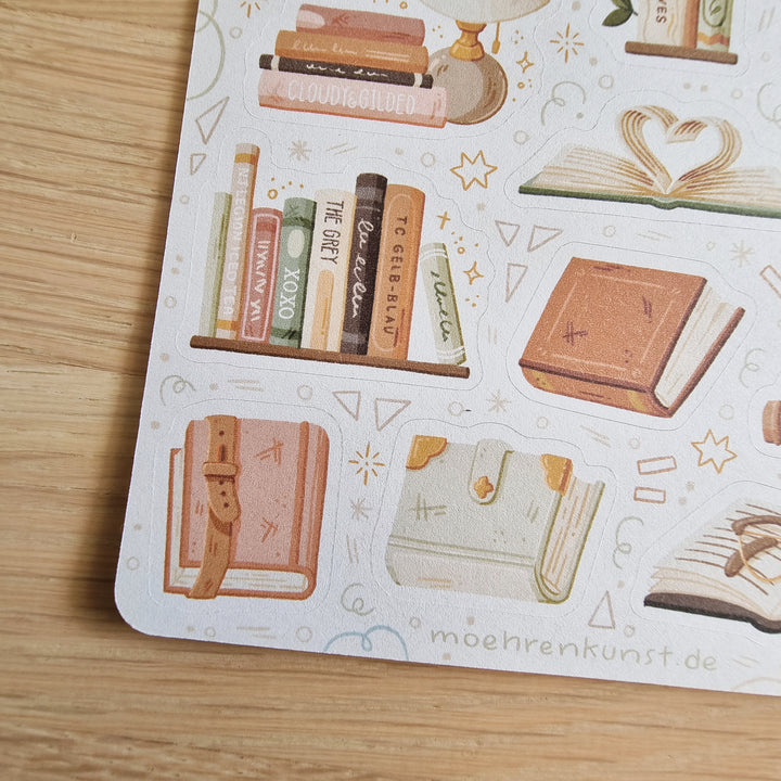 Sticker Sheet - Books NEW | Planner Stickers for your Journal