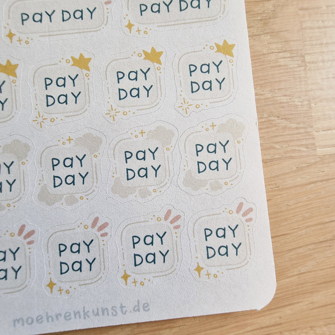 Planner Minis - Pay Day | Planner Stickers for your Journal