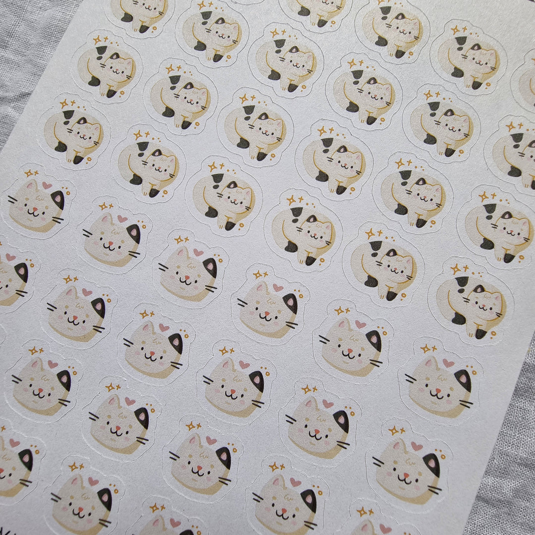 Get Productive - Pet The Cat | Planner Stickers for your Journal