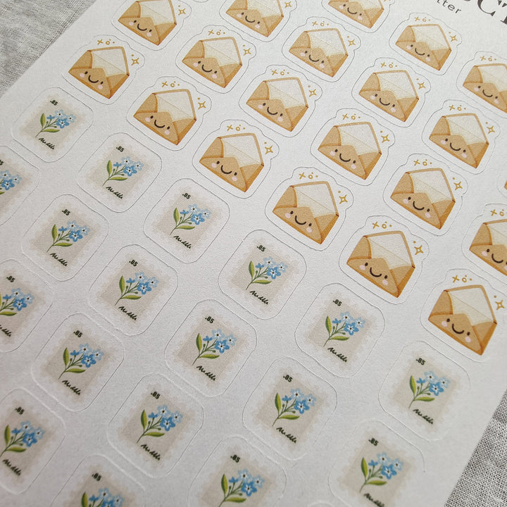 Get Productive - Send A Letter | Planner Stickers for your Journal