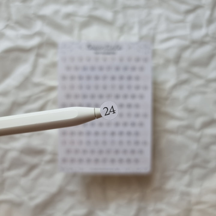 Essentials - Tiny Numbers | Planner Stickers for your Journal