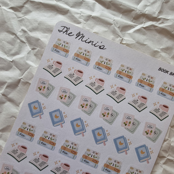 The Minis - Book Break | Planner Stickers for your Journal