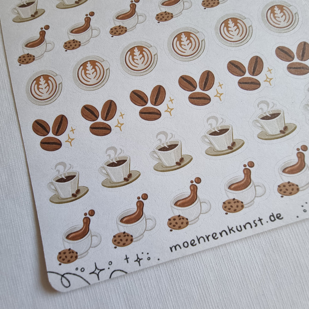 The Minis - Coffee Date | Planner Stickers for your Journal