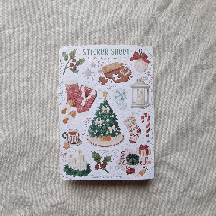 Sticker Sheet - Christmas Eve | Planner Stickers for your Journal