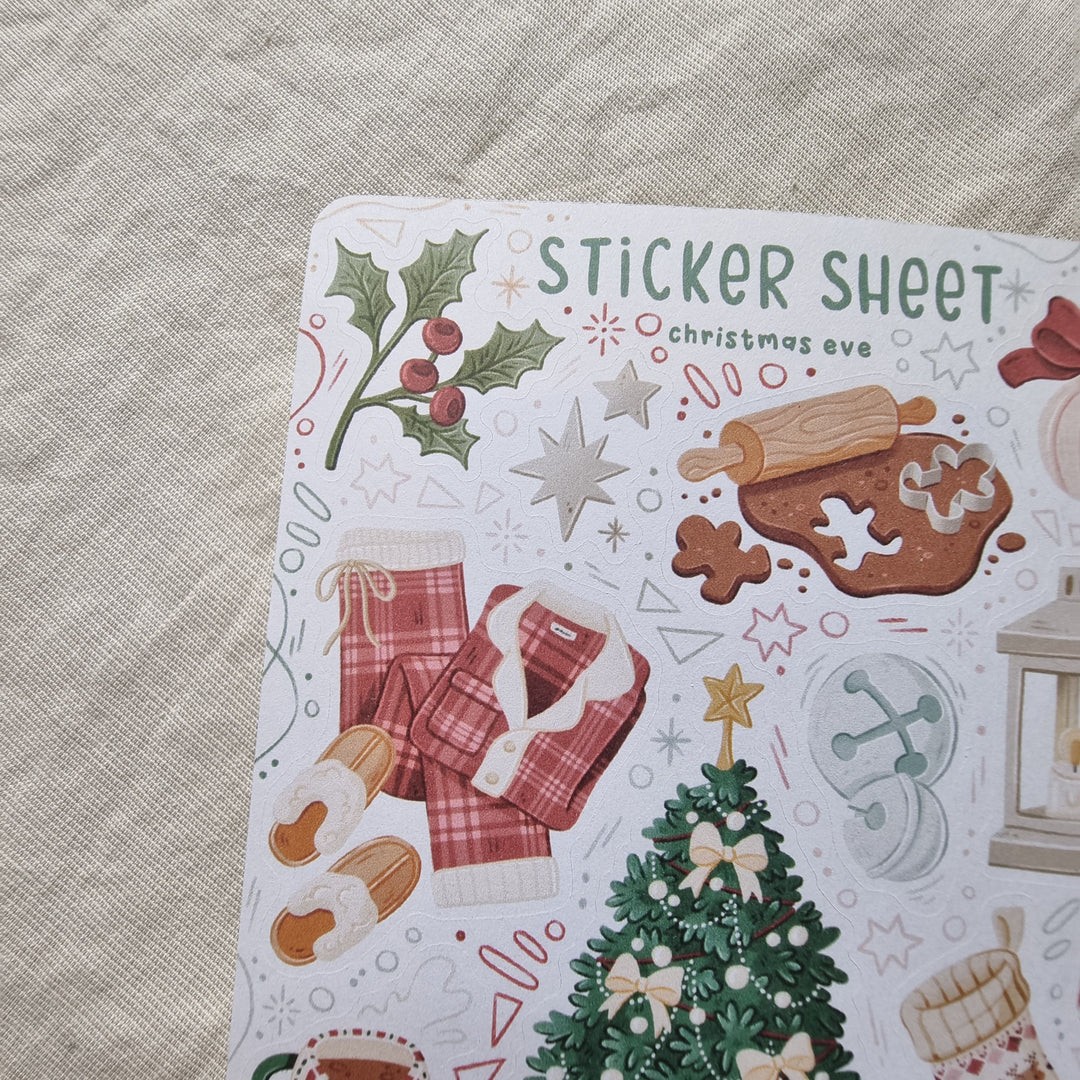 Sticker Sheet - Christmas Eve | Planner Stickers for your Journal
