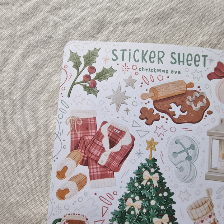 Sticker Sheet - Christmas Eve | Planner Stickers for your Journal