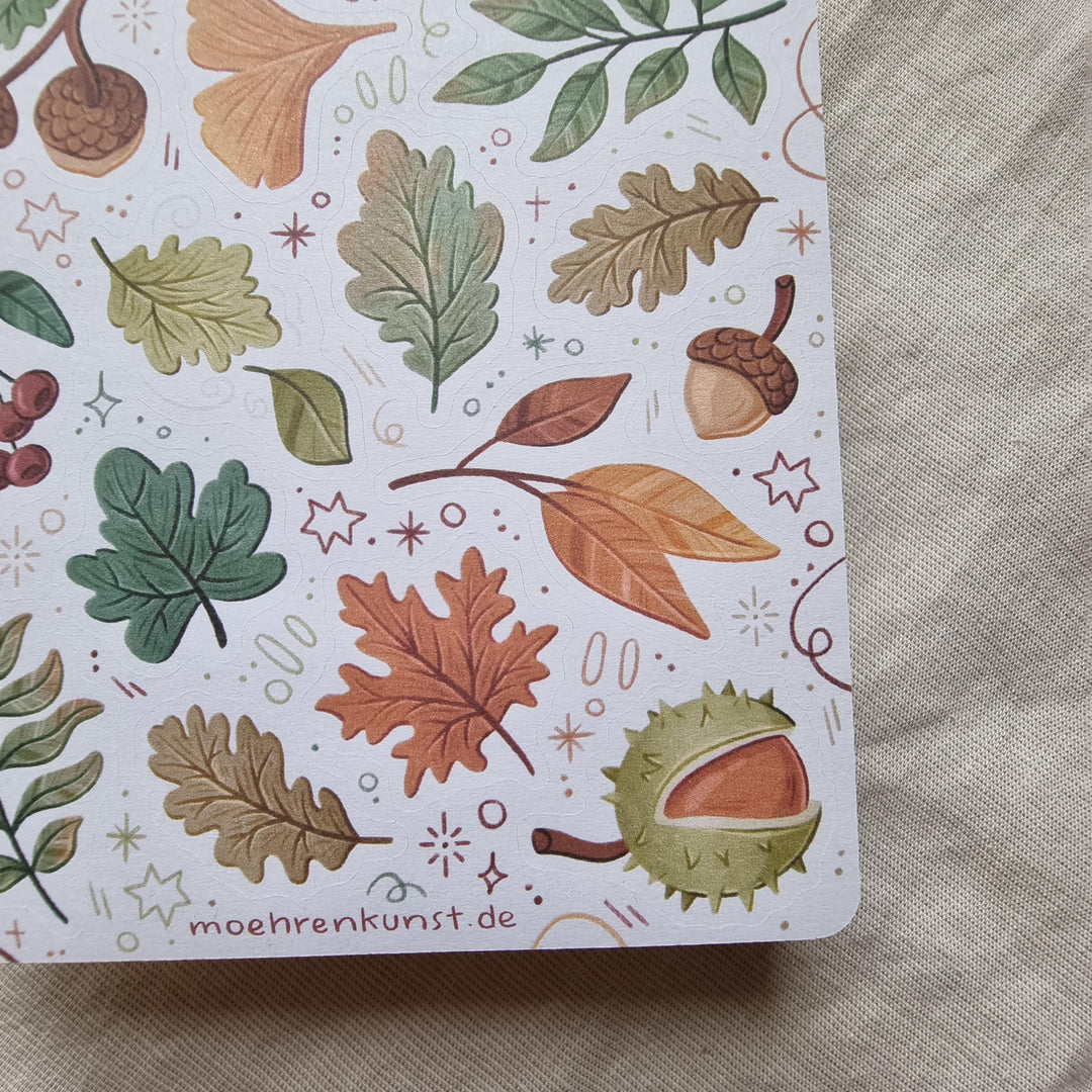 Sticker Sheet - Autumn Foliage | Planner Stickers for your Journal