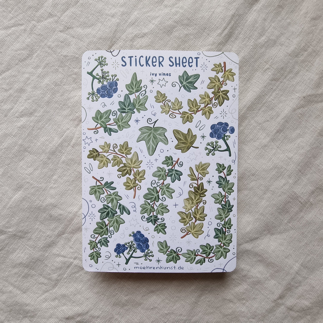 Sticker Sheet - Ivy Vines | Planner Stickers for your Journal