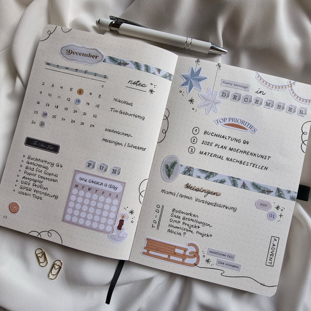 Journaling Kit - Winter Wishes | Planner Stickers for your Journal