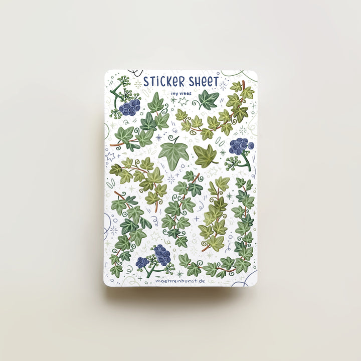 Sticker Sheet - Ivy Vines | Planner Stickers for your Journal