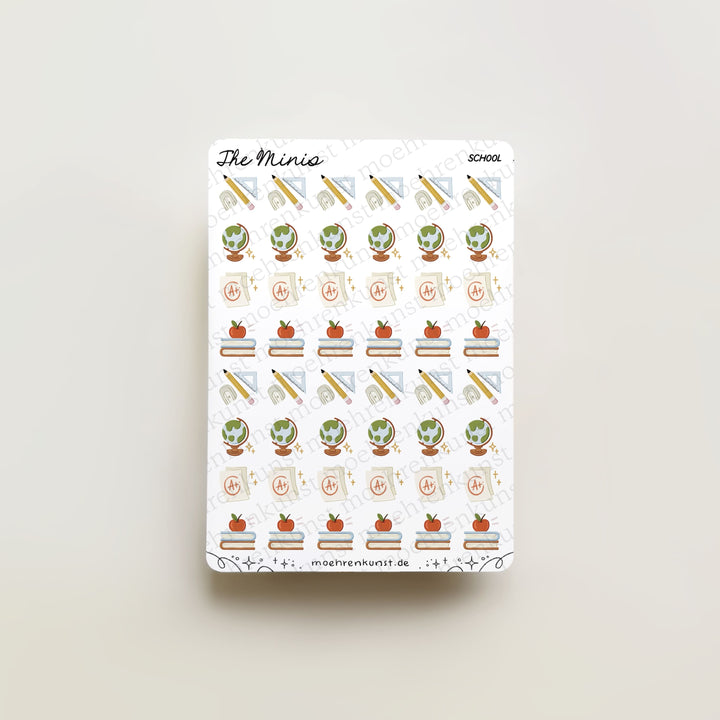 The Minis - School | Planner Stickers for your Journal