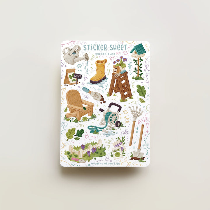 Sticker Sheet - Garden Bliss | Planner Stickers for your Journal