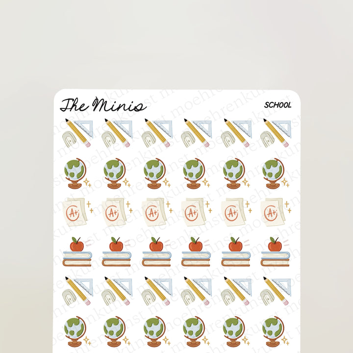 The Minis - School | Planner Stickers for your Journal