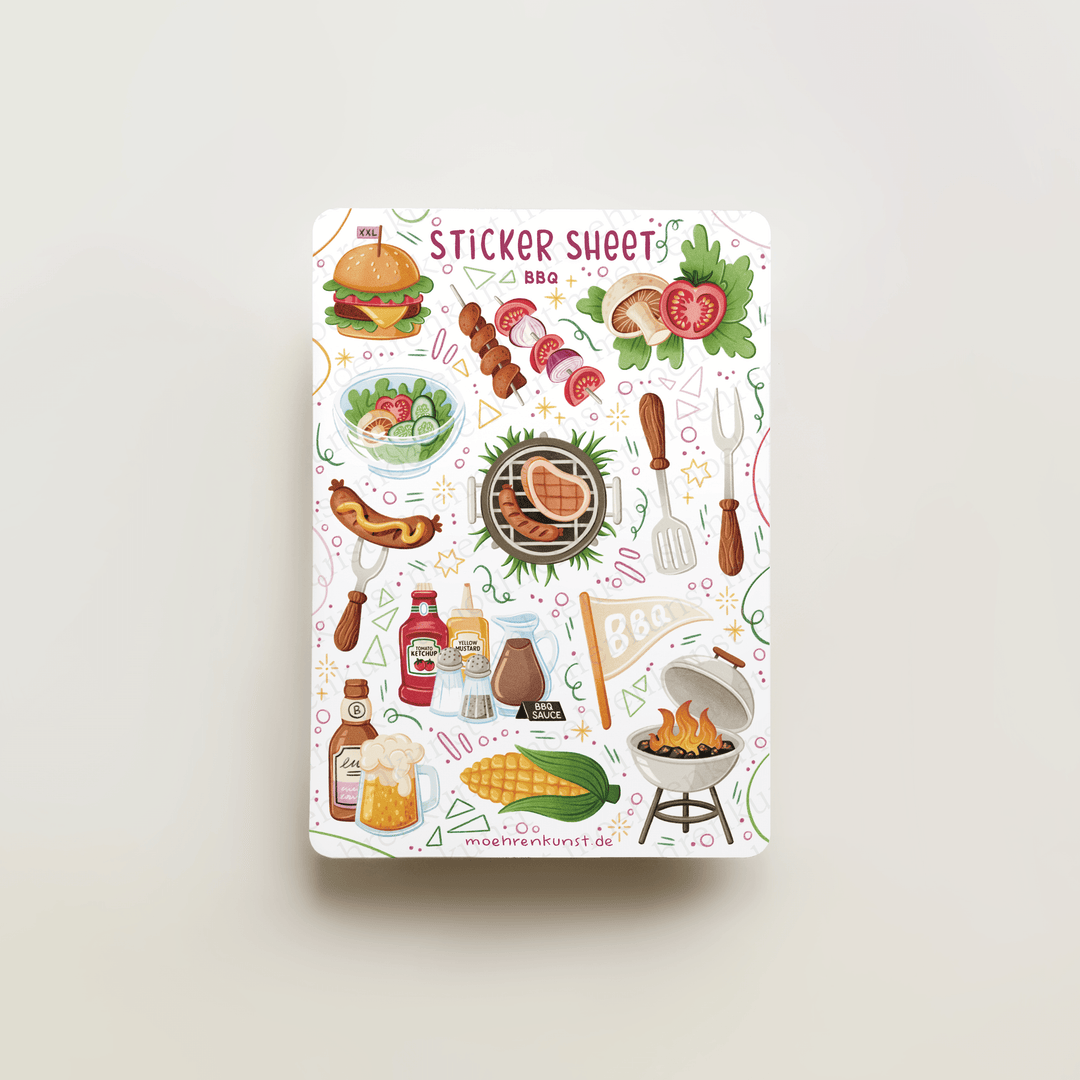 Sticker Sheet BBQ Thumbnail