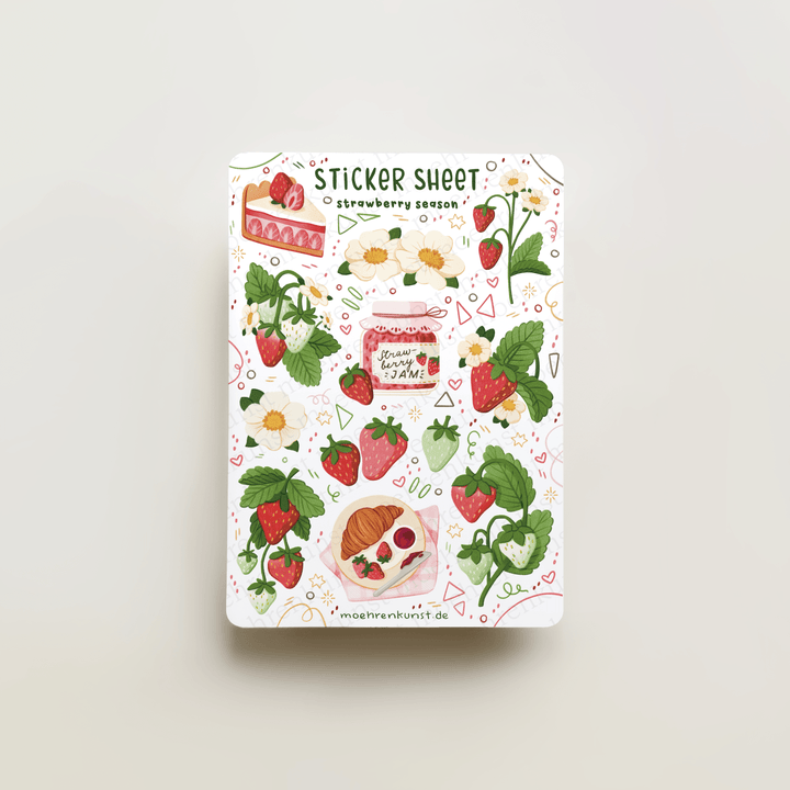 Sticker Sheet Strawberry Season Thumbnail