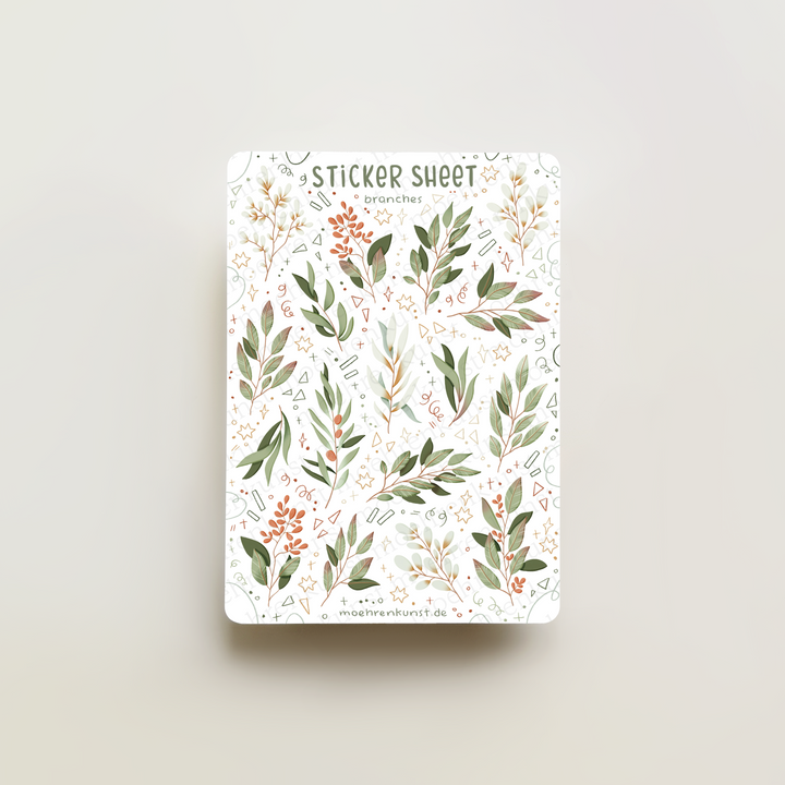 Sticker Sheet - Branches (CLEARANCE) | Planner Stickers for your Journal