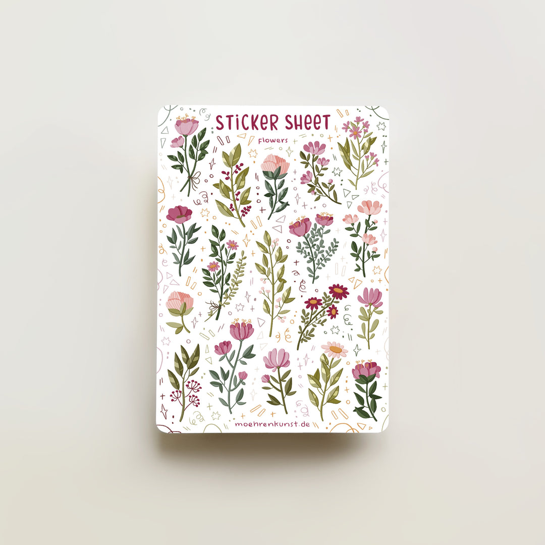 Sticker Set - The Florals | Planner Stickers for your Journal