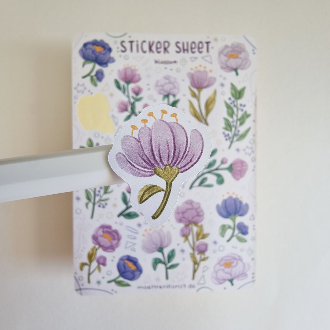 Sticker Sheet - Blossom Lilac | Planner Stickers for your Journal
