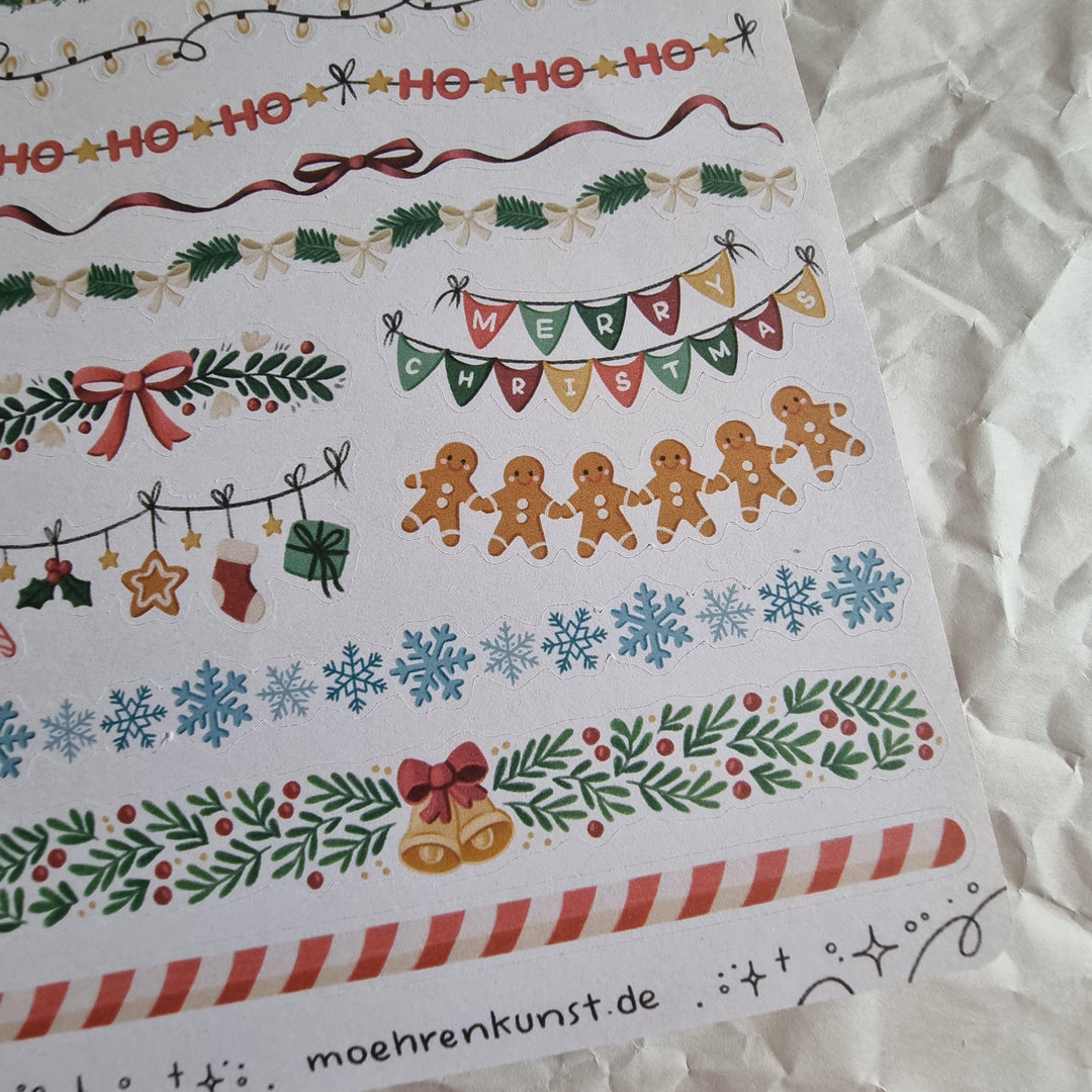 Essentials - Festive Banners | Planner Stickers for your Journal