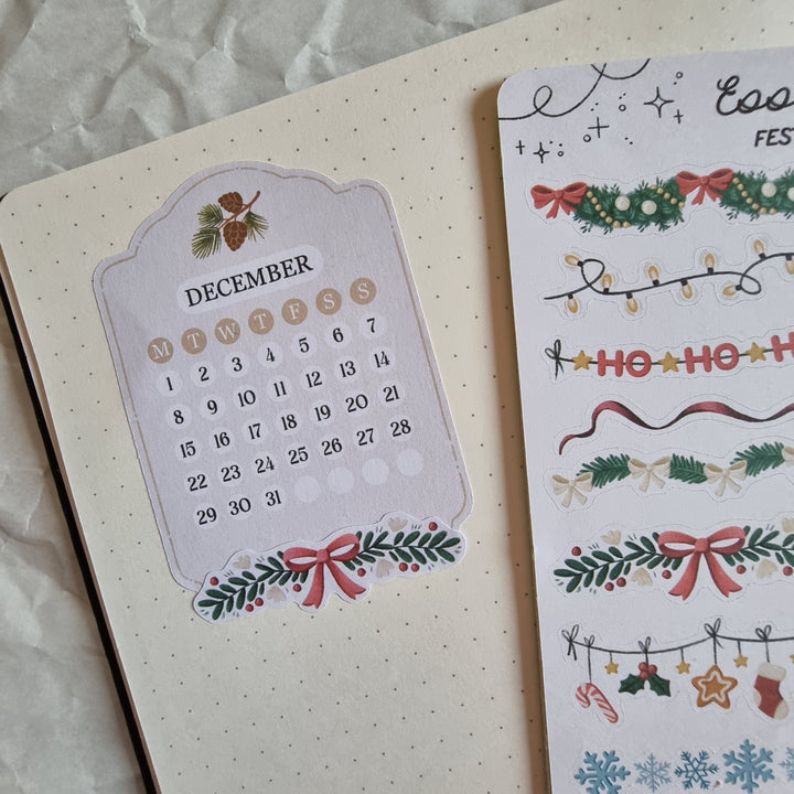 Essentials - Festive Banners | Planner Stickers for your Journal