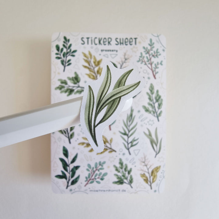 Sticker Sheet - Greenery | Planner Stickers for your Journal