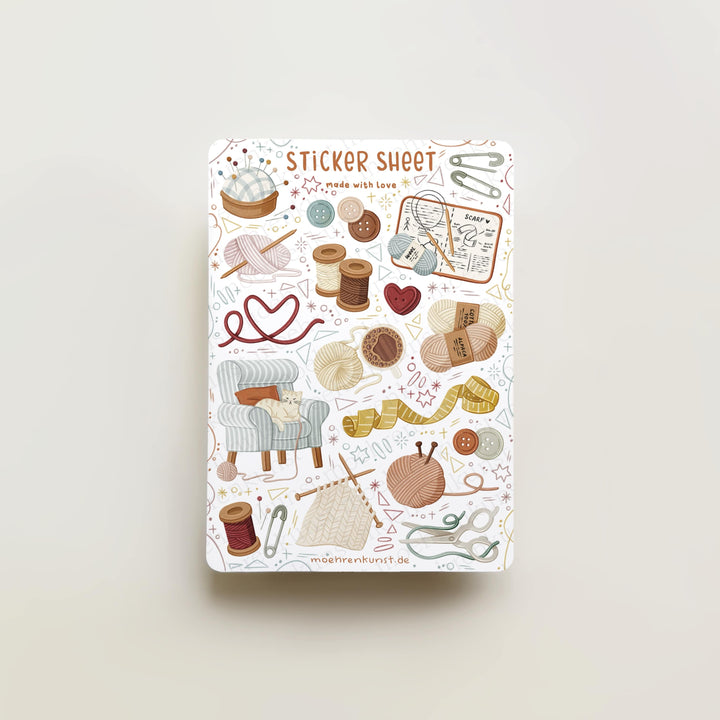 Sticker Sheet - Made With Love | Planner Stickers for your Journal
