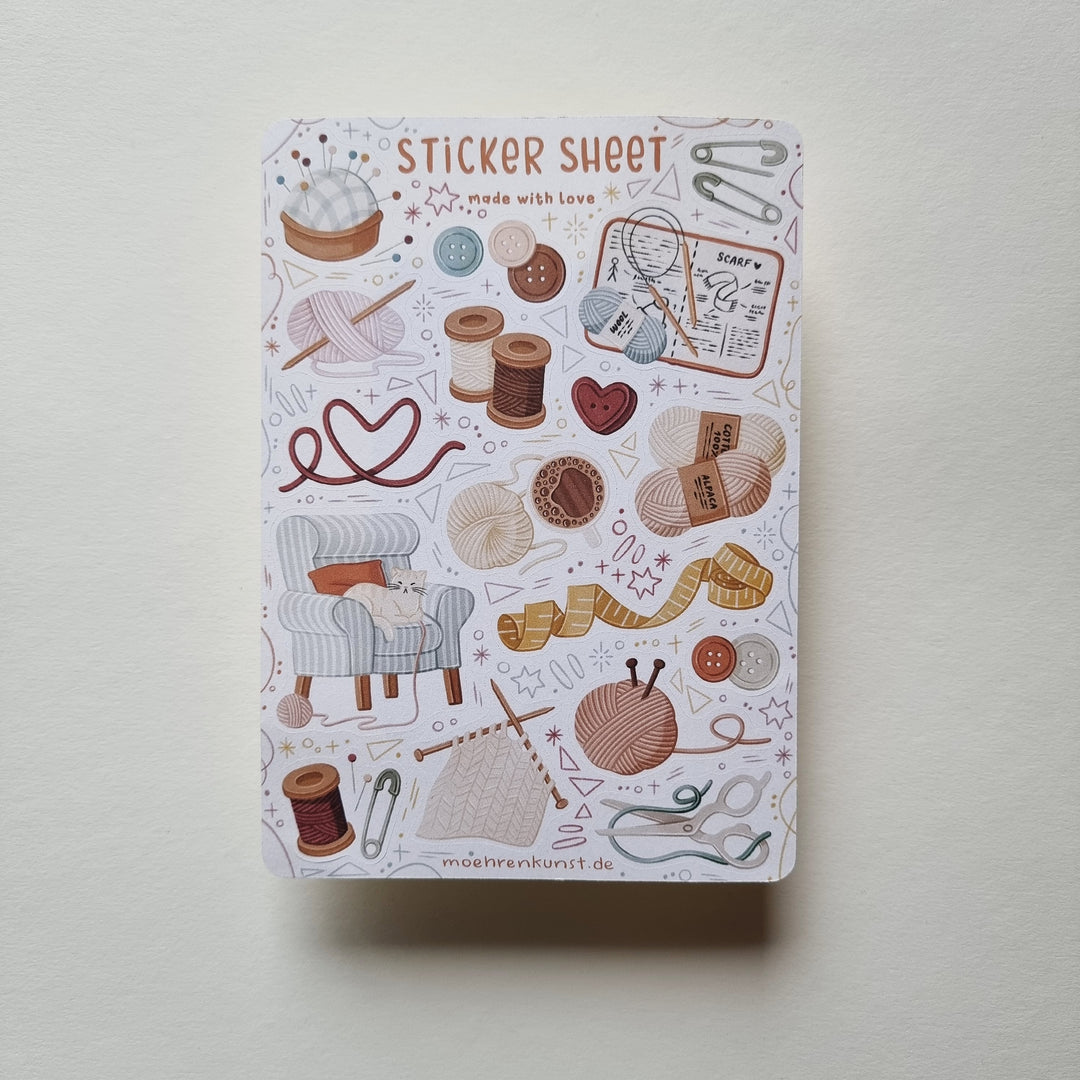 Sticker Sheet - Made With Love | Planner Stickers for your Journal