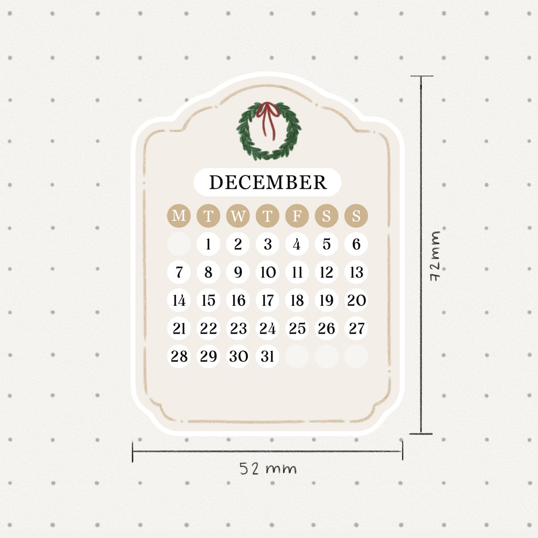 Sticker Set - Months Of 2026 | Planner Stickers for your Journal