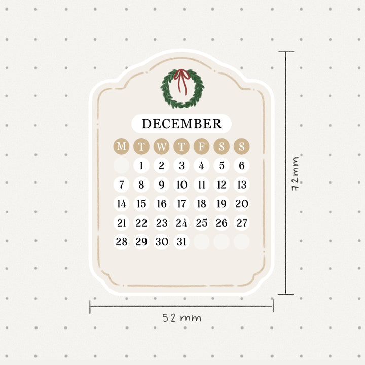 Sticker Set - Months Of 2026 | Planner Stickers for your Journal