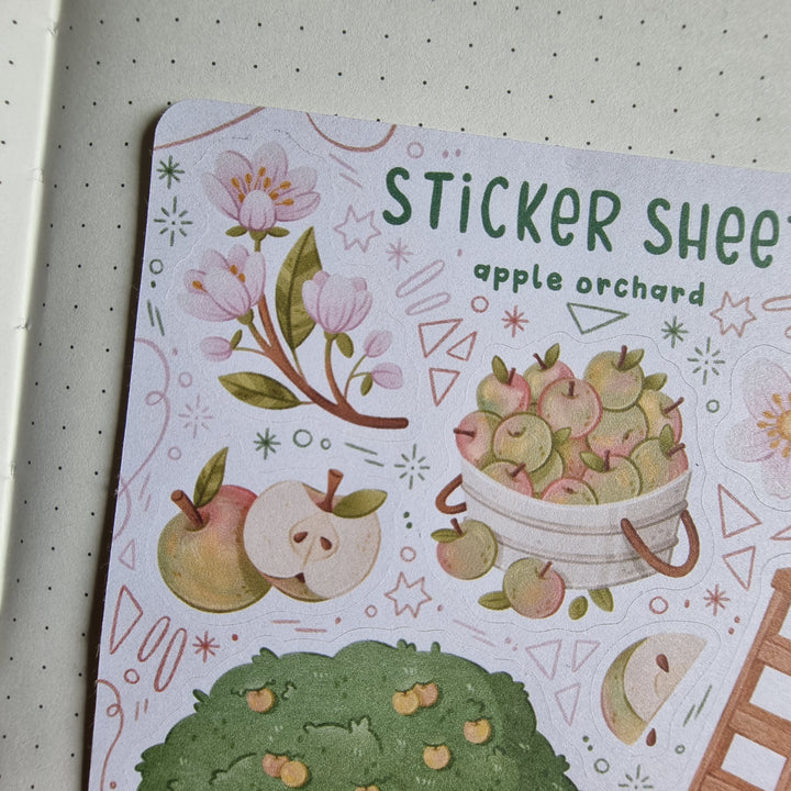 Sticker Sheet - Apple Orchard | Planner Stickers for your Journal