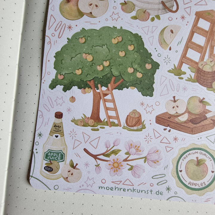 Sticker Sheet - Apple Orchard | Planner Stickers for your Journal