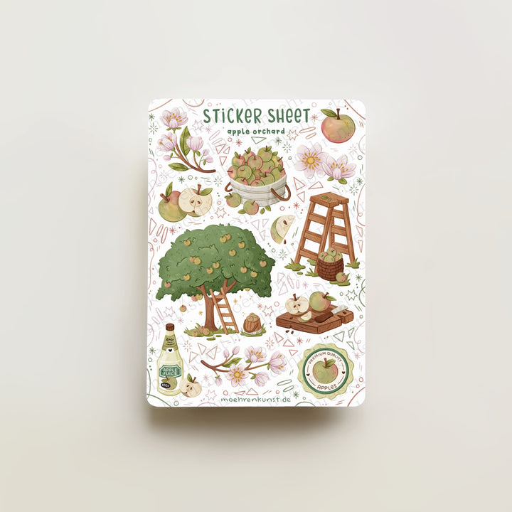 Sticker Sheet - Apple Orchard | Planner Stickers for your Journal