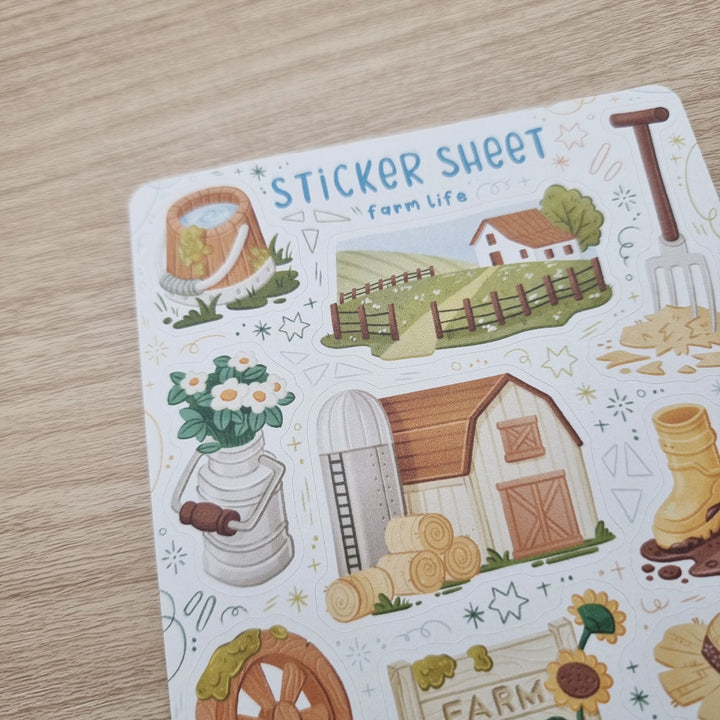 Sticker Sheet - Farm Life | Planner Stickers for your Journal