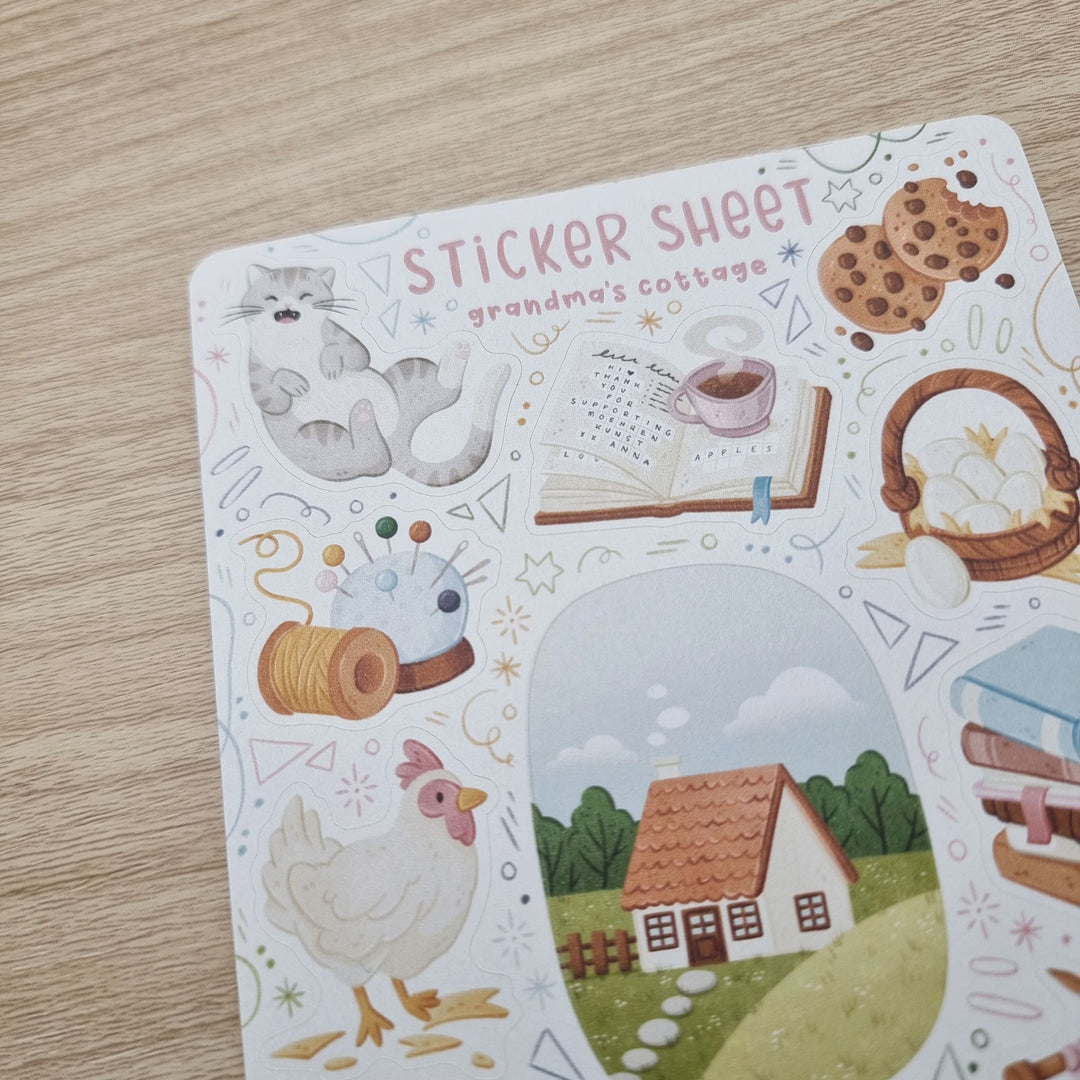 Sticker Sheet - Grandma&
