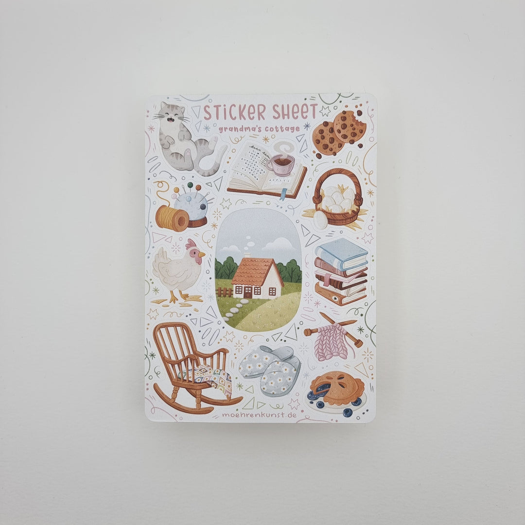 Sticker Sheet - Grandma&