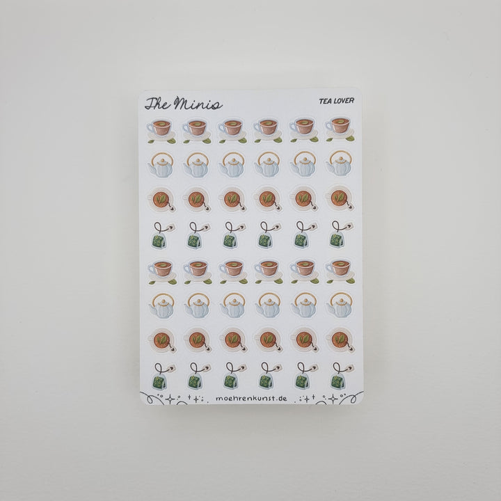 The Minis - Tea Lover | Planner Stickers for your Journal