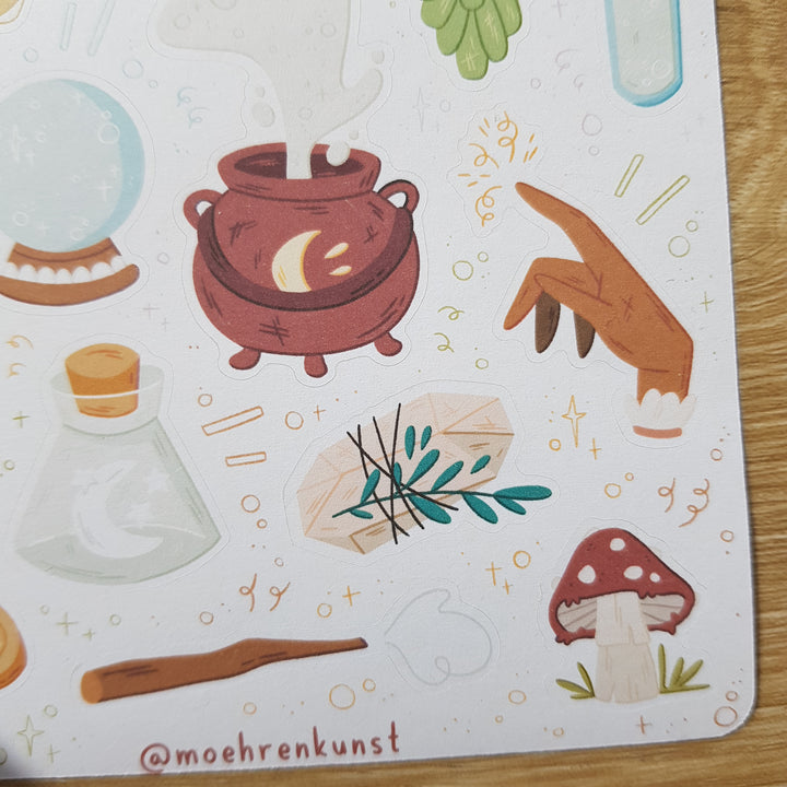 Sticker Sheet - Witch | Planner Stickers for your Journal