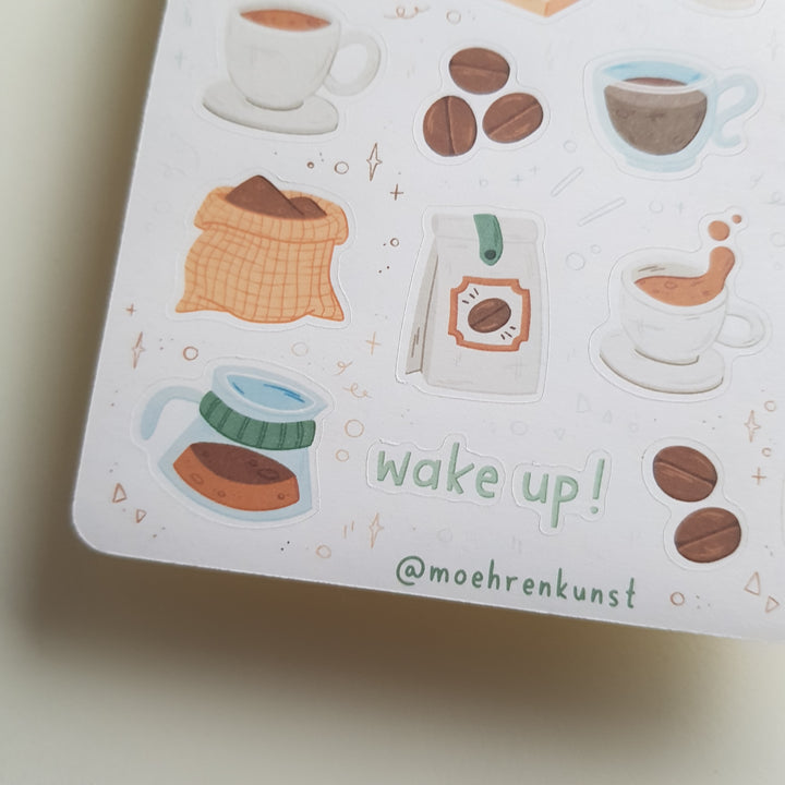 Sticker Sheet - Coffee Break | Planner Stickers for your Journal