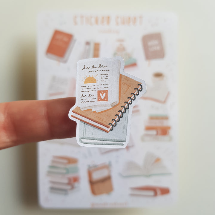Sticker Sheet - Reading | Planner Stickers for your Journal