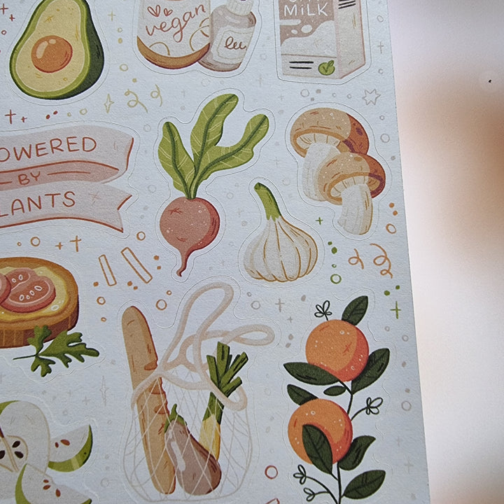 Sticker Sheet - Vegan | Planner Stickers for your Journal