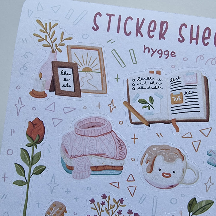 Sticker Sheet - Hygge | Planner Stickers for your Journal