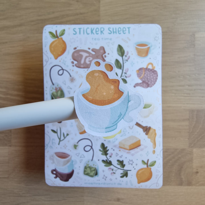 Sticker Sheet - Tea Time | Planner Stickers for your Journal