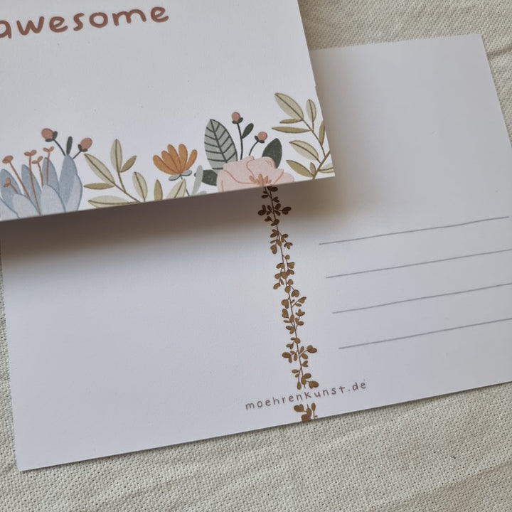 Postcard - You're Awesome