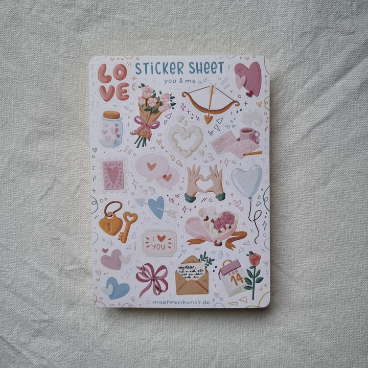 Sticker Sheet - You & Me | Planner Stickers for your Journal