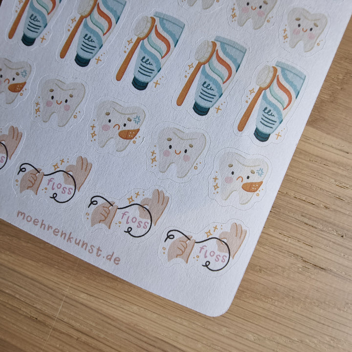 Planner Minis - Dental Care | Planner Stickers for your Journal